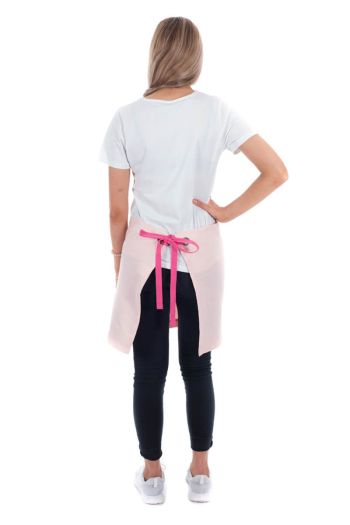 RUPERT-MID WAISTED APRON-Light Pink