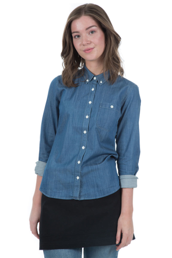 WOMAN'S CLAY- LONG SLEEVE DENIM SHIRT 